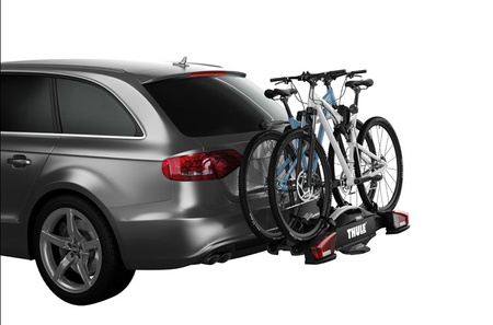 Bagażnik rowerowy na hak Thule VeloCompact – 2 rowery, czarny / aluminiowy