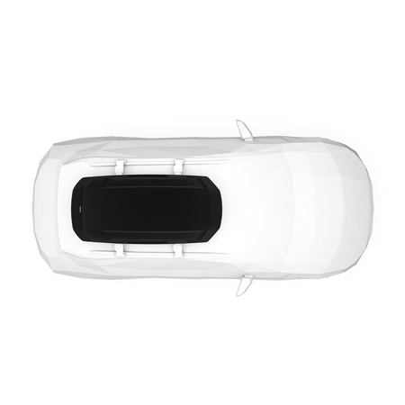 Box dachowy Thule Force 3 M – czarny matowy
