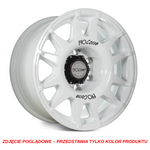 Felga aluminiowa Evo Corse DakarSuperZero 8.5x17" do off-roadu i rajdów terenowych - biała - Toyota