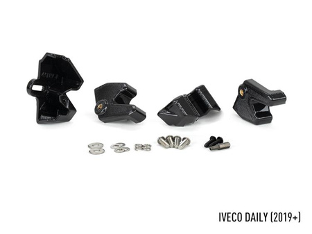 Zestaw dwóch lamp LAZER TRIPLE-R 750 Elite (Gen2) z systemem montażu w fabrycznym grillu - Iveco Daily (2019-2021)