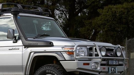Snorkel Safari V-Spec Toyota Land Cruiser 71/73/75/78/79 (1985-1992) 4.0L Diesel – SS75HF