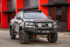 Stalowy zderzak ARB Summit MKII do Toyota Hilux Rogue (2022-) - kompatybilny z wyciągarką, czarny mat