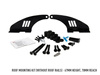 Dachowy zestaw Lazer Lamps Linear-36 Double E-Mark — Isuzu D-Max (2021+), z relingami dachowymi