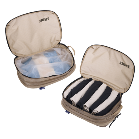 Organizer na czystą i brudną odzież Thule Clean/Dirty Packing Cube – kolor beżowy Gentle Beige