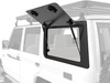 Lewe aluminiowe okno uchylne Front Runner Gullwing do Toyoty Land Cruiser 76
