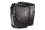 Sakwy rowerowe Thule Shield 2 × 25 l – czarne