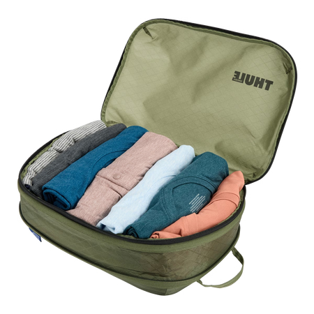 Pokrowce kompresyjne Thule Compression Cube Set – mały / średni zielony soft green