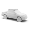 Mocowania szynowe Thule Caprock Rail Mount – VW Amarok Double Cab Pickup, 2023 & Ford Ranger Double Cab Pickup, 2023