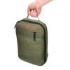 Półprzezroczysty pokrowiec Thule Compression Packing Cube – miękka zieleń, średni