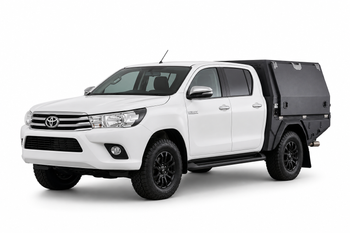AluBlack Platforma ładunkowa z zabudową do Toyota Hilux 2016+ z podwójną kabiną