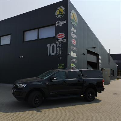 Hardtop Alu-Cab Explorer – Ford Ranger T6 2012–2022 Double Cab, blacha ryflowana