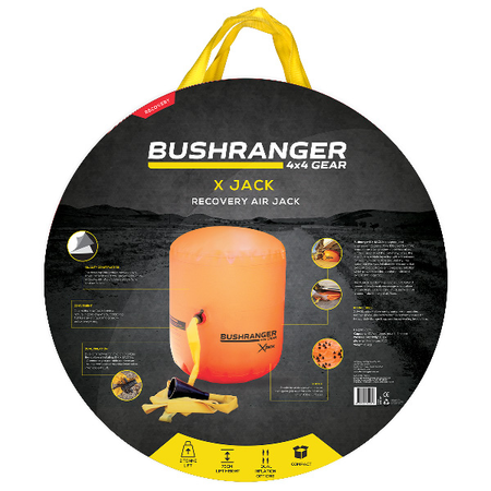 Offroadowy podnośnik pneumatyczny Bushranger X-Jack z adapterem do kompresora