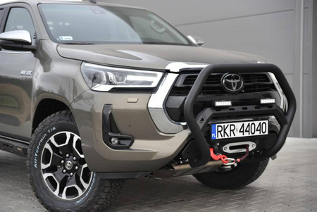 FABRYKA 4X4 BULLBAR (DEMONTOWALNY) DO ZDERZAKA SLIM HILUX REVO  