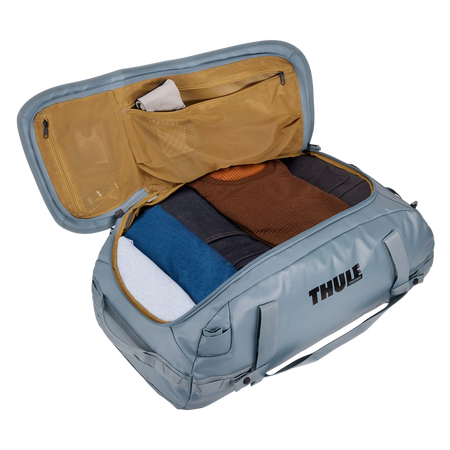 Torba podróżna Thule Chasm 70 l typu 2 w 1 – torba / plecak – niebieska staw