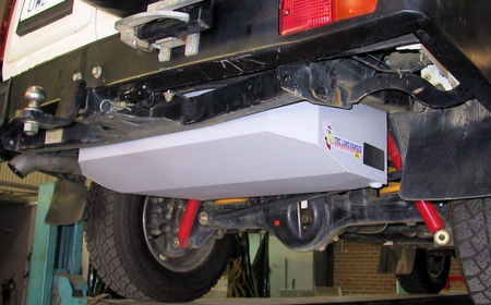 Zbiornik paliwa Long Ranger 145L Nissan Patrol GU (Y60) Diesel – stalowy zamiennik głównego zbiornika – TR45