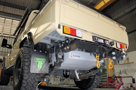 Zbiornik paliwa Long Ranger 180L Toyota Land Cruiser 75, 78 Diesel – stalowy zamiennik sub-tanka – TR58