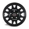 Felga aluminiowa Evo Corse DakarSuperZero 8.5x17" do off-roadu i rajdów terenowych - czarna z połyskiem - Toyota
