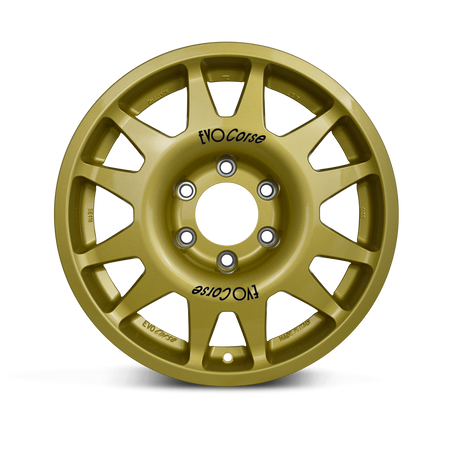 Felga aluminiowa Evo Corse DakarZero 8x17" do off-roadu i rajdów terenowych - złota - Toyota