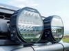 Okrągła lampa LED Lazer Lamps Sentinel 9″ Elite Gen2 — czarna, ze światłem pozycyjnym