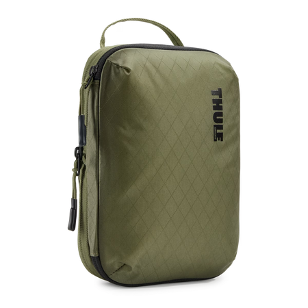 Półprzezroczysty pokrowiec Thule Compression Packing Cube - miękka zieleń, mały