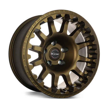 Felga aluminiowa Evo Corse Atlas NK 8x17" do off-roadu i rajdów terenowych - brązowa matowa - Toyota