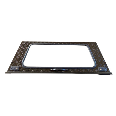 Tylne drzwi z oknem Alu-Cab – Hilux 2016–2025, ryflowane