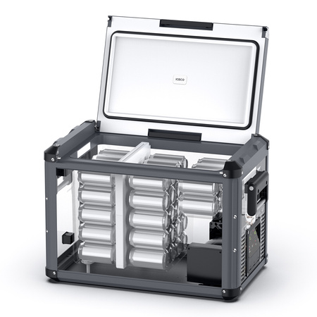Lodówka kompresorowa ICECO VL45PROD 45 l 12/24 V Dual Zone – szara