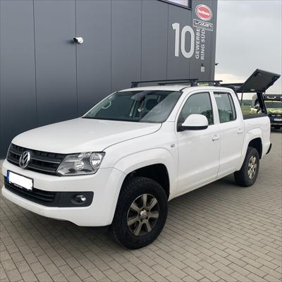 Hardtop Alu-Cab Explorer – Volkswagen Amarok I 2010–2022 Double Cab, blacha ryflowana