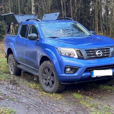 Hardtop Alu-Cab Explorer – Nissan Navara NP300 2016+ Double Cab, blacha gładka
