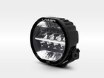 Okrągła lampa LED Lazer Lamps Sentinel 7″ Elite+ — czarna, ze światłem pozycyjnym