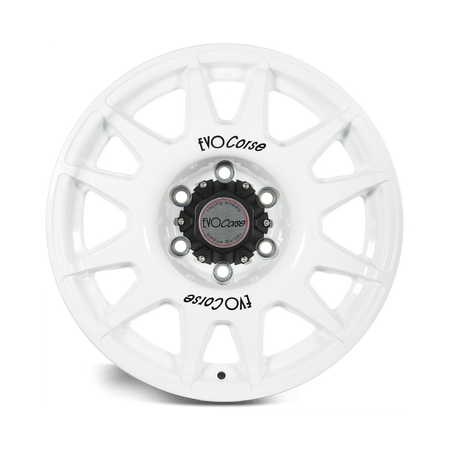 Felga aluminiowa Evo Corse DakarSuperZero 8.5x17" do off-roadu i rajdów terenowych - biała - Toyota
