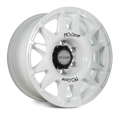 Felga aluminiowa Evo Corse DakarSuperZero 8.5x17" do off-roadu i rajdów terenowych - biała - Toyota