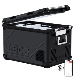 Lodówka kompresorowa ICECO APL55 55 l 12/24 V Dual Zone – czarna