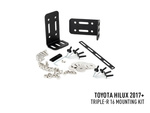 Zestaw montażowy Lazer Lamps do dolnego grilla, do lamp Triple-R 16 — Toyota Hilux (2019+)