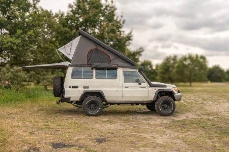 Dach otwierany Alu-Cab "Hercules G2" do Toyota Land Cruiser 75 & 78 - czarny