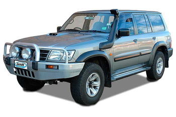 Snorkel Safari V-Spec Nissan Patrol Y61 (2000-2004) 3.0L Diesel – SS16HFB