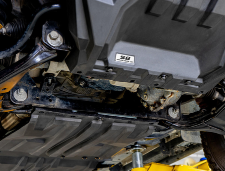 Zestaw osłon podwozia ARB Ford Ranger (2015-2022) Ford Raptor (2018-2022) - kompatybilne z uchwytem do szarpania - UP002BL002