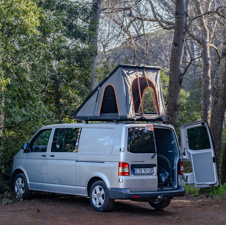 Zestaw wyprawowy Alu-Cab LT-50 Adventurer – kompletny system z namiotem dachowym