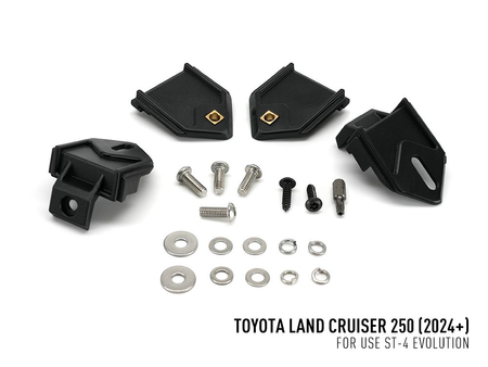 Zestaw lamp LED do grilla Lazer Lamps 2 × ST4 — Toyota Land Cruiser 250 (2024+)