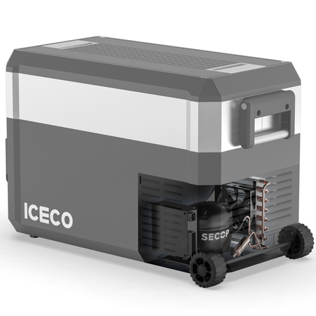 Lodówka kompresorowa ICECO JP50PROS 50 l 12/24 V – czarna