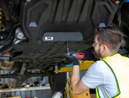 Zestaw osłon podwozia ARB Ford Ranger (2015-2022) Ford Raptor (2018-2022) - kompatybilne z uchwytem do szarpania - UP002BL002