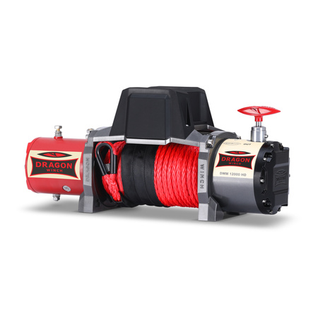 Wyciągarka Dragon Winch Maverick DWM 12000 HD lina syntetyczna czerwona 30m