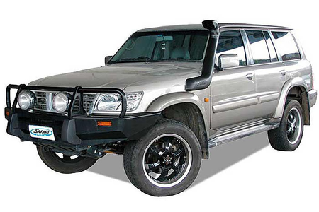 Snorkel Safari V-Spec Nissan Patrol Y61 (1998-2004) 2.8L & 4.2L Diesel – SS15HFB