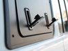 Prawe aluminiowe okno uchylne Front Runner Gullwing do Toyoty Land Cruiser 76