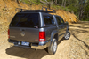 Zabudowa ARB Hardtop Canopy "Classic" Volkswagen Amarok (2010-2022) Double Cab, gładka, lewe okno podnoszone, prawe rozsuwane