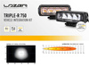 Zestaw lamp LED do grilla Lazer Lamps 2 × Triple-R 750 — Iveco Daily 2019+