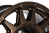 Felga aluminiowa Evo Corse DakarSuperZero 8.5x17" do off-roadu i rajdów terenowych - brązowa matowa - Toyota