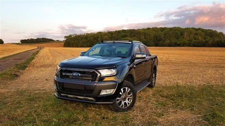 Zestaw do montażu na dachu lampy LAZER T24 Evolution - Ford Ranger (2016-2022) wersja z relingami dachowymi - wysokość 57 mm