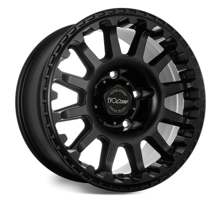 Felga aluminiowa Evo Corse Atlas NK 8x17" do off-roadu i rajdów terenowych - czarna z połyskiem - Toyota
