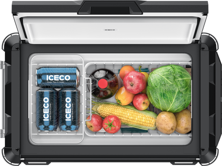 Lodówka kompresorowa ICECO VL45PLUS 42 l 12/24 V – czarna